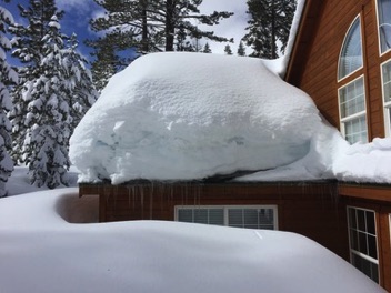 buried living room window